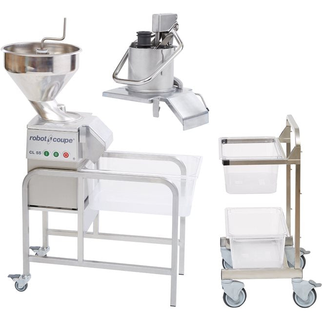 Robot Coupe CL 55 Workstation – Professionell grönsaksskärare för storkök