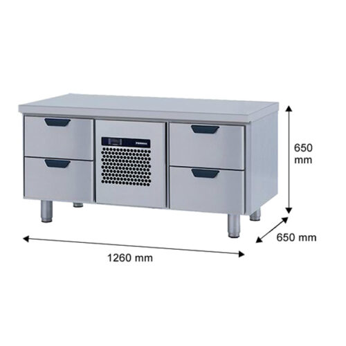 Grillkylbänk  ECO Porkka 1260mm