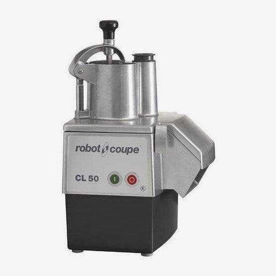 Robot Coupe CL50 1-fas – Grönsaksskärare för 50–300 portioner | 500 kg/timme