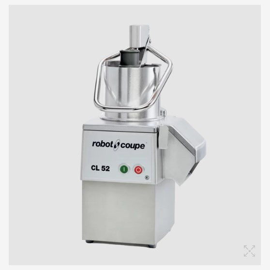 Robot Coupe CL52 1-fas – Grönsaksskärare för 50–400 portioner | 10 kg/min